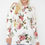 Thumbnail: Flattering Cutout Details Floral Print Top