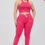 Thumbnail: Plus Size Crop Tank Top & Ruched Pants Set