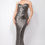 Thumbnail: Sequin V-bar Crisscross Tube Dress
