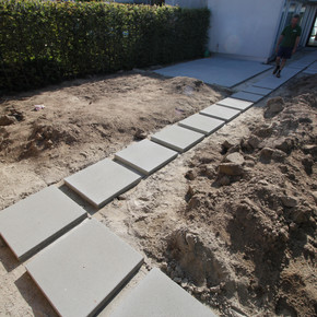 Betonnen stapstenen 60x60