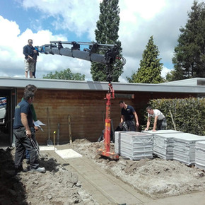 Betonnen stapstenen 60x60