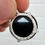 Miniatura: Pingente prata obsidiana 
