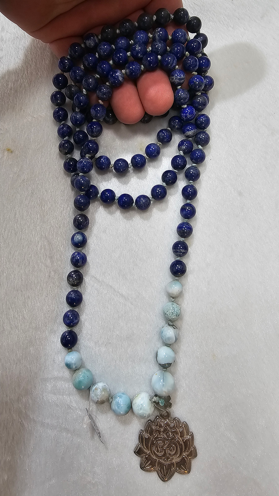 Miniatura: Japamala Larimar 