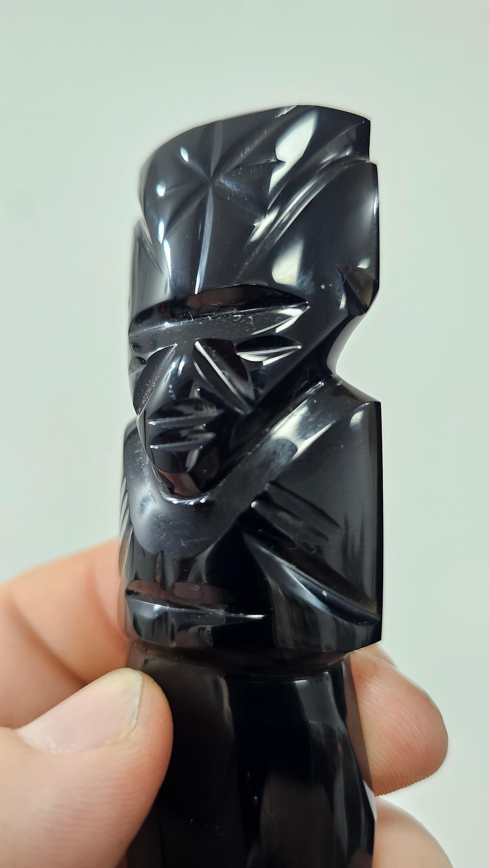 Miniatura: Adaga obsidiana México M