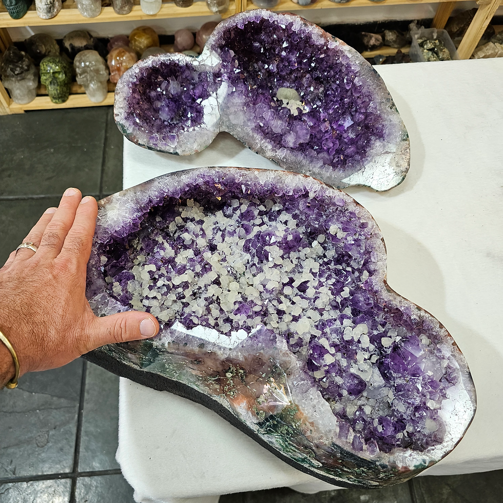 Miniatura: Geodo de ametista 