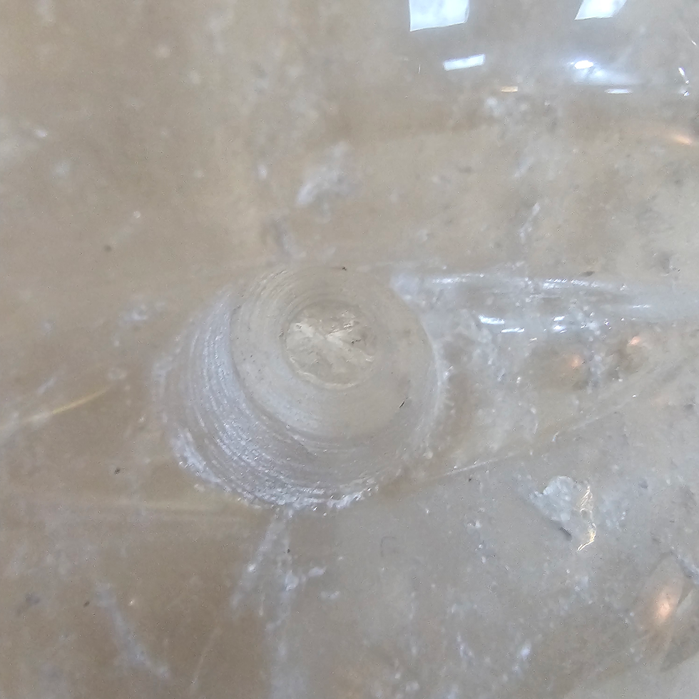 Miniatura: Máscara em quartzo fumê 