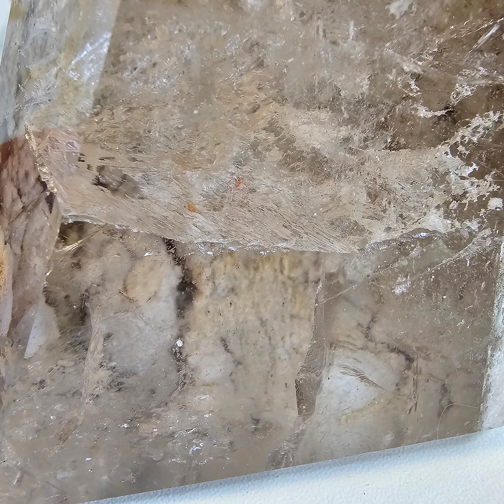Miniatura: Ponta de quartzo lodolita 