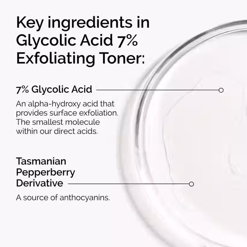 الصورة المصغرة: Tonique Exfoliant à l'Acide Glycolique 7% (240M)