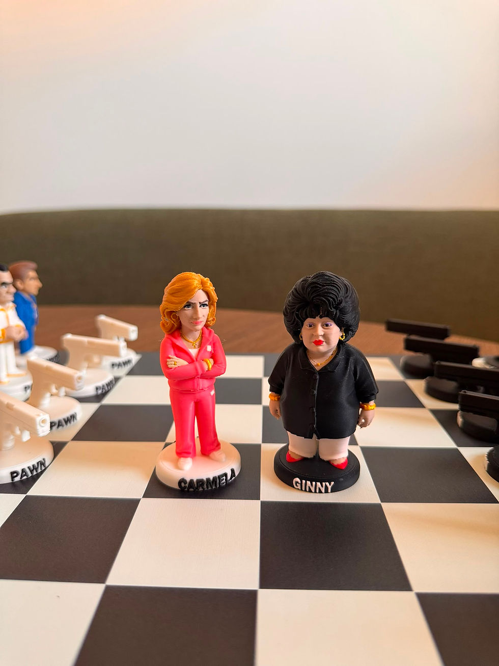 Thumbnail: New York VS New Jersey Edition Chess Set - PRE ORDER