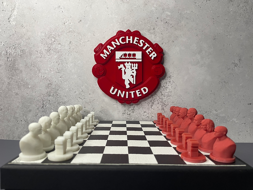 Thumbnail: Manchester Utd Legends MINI Chess Set