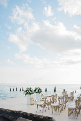 Oceanfront seating varying per package