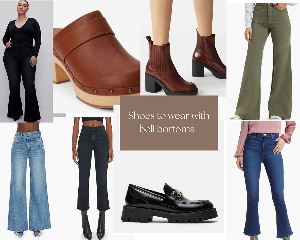 Bell bottoms shoes deals