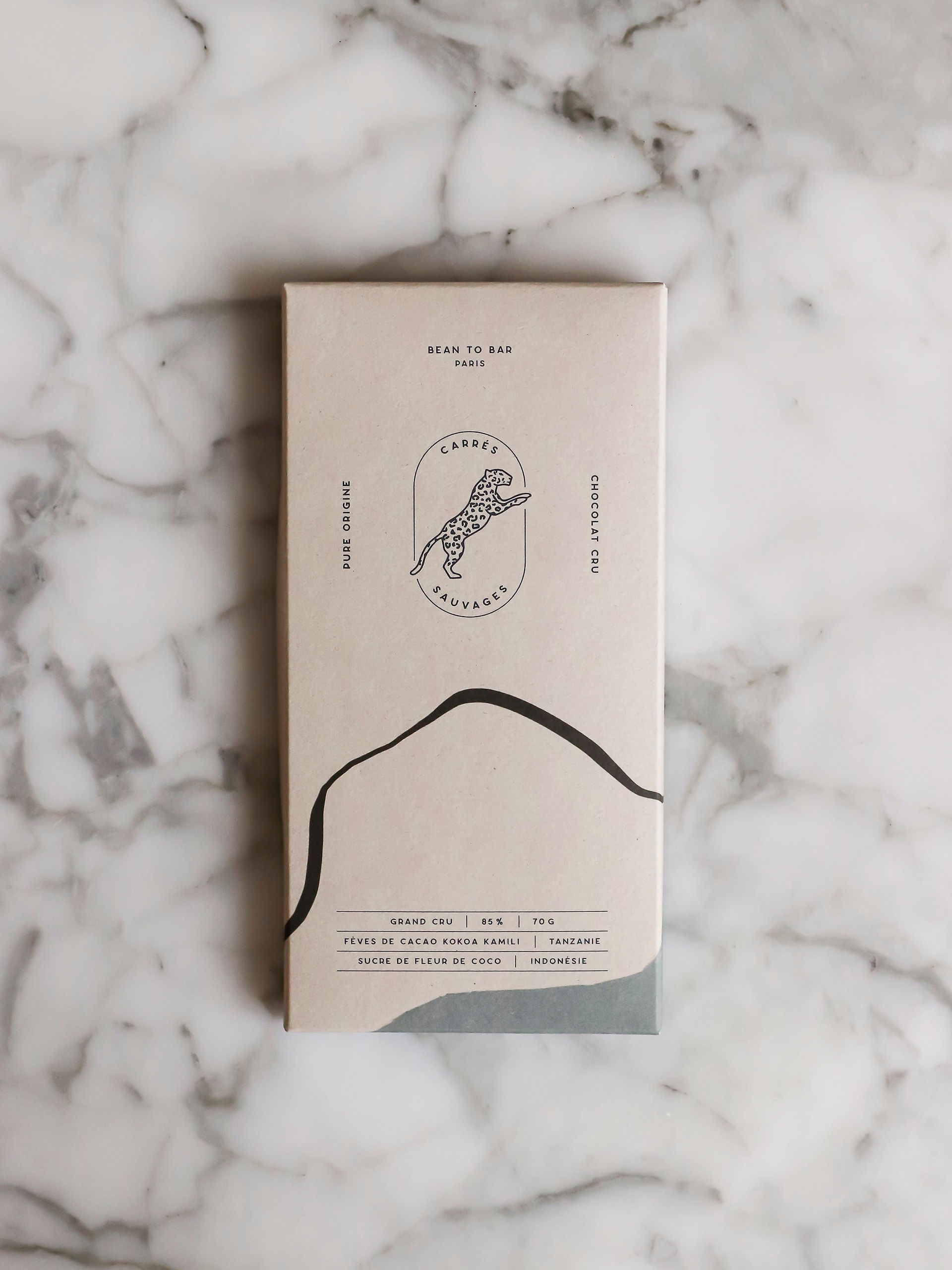 plaquette grand cru carrés sauvages
