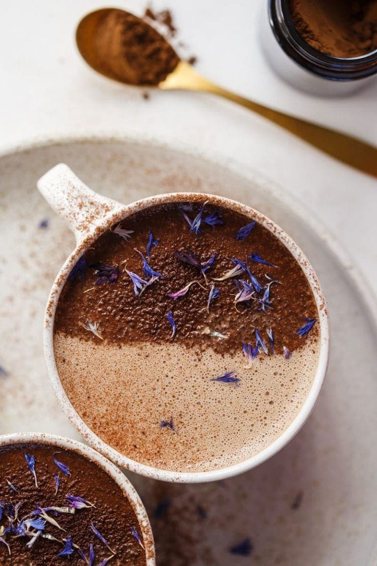 chocolat chaud au champignon chaga