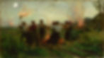 tableau de la fête de la saint-jean de Jules Breton