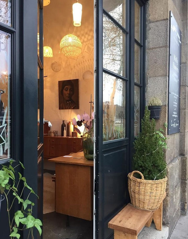 entrée de la boutique l'Atelier du Petit Parc