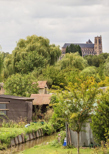 VUE DE BOURGES ET SES MARAIS