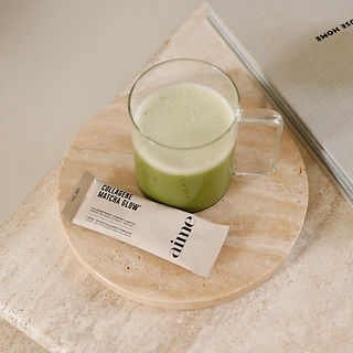 thé matcha et collagène Aime skincare