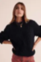 Pull d'été Chandler marine Balzac paris