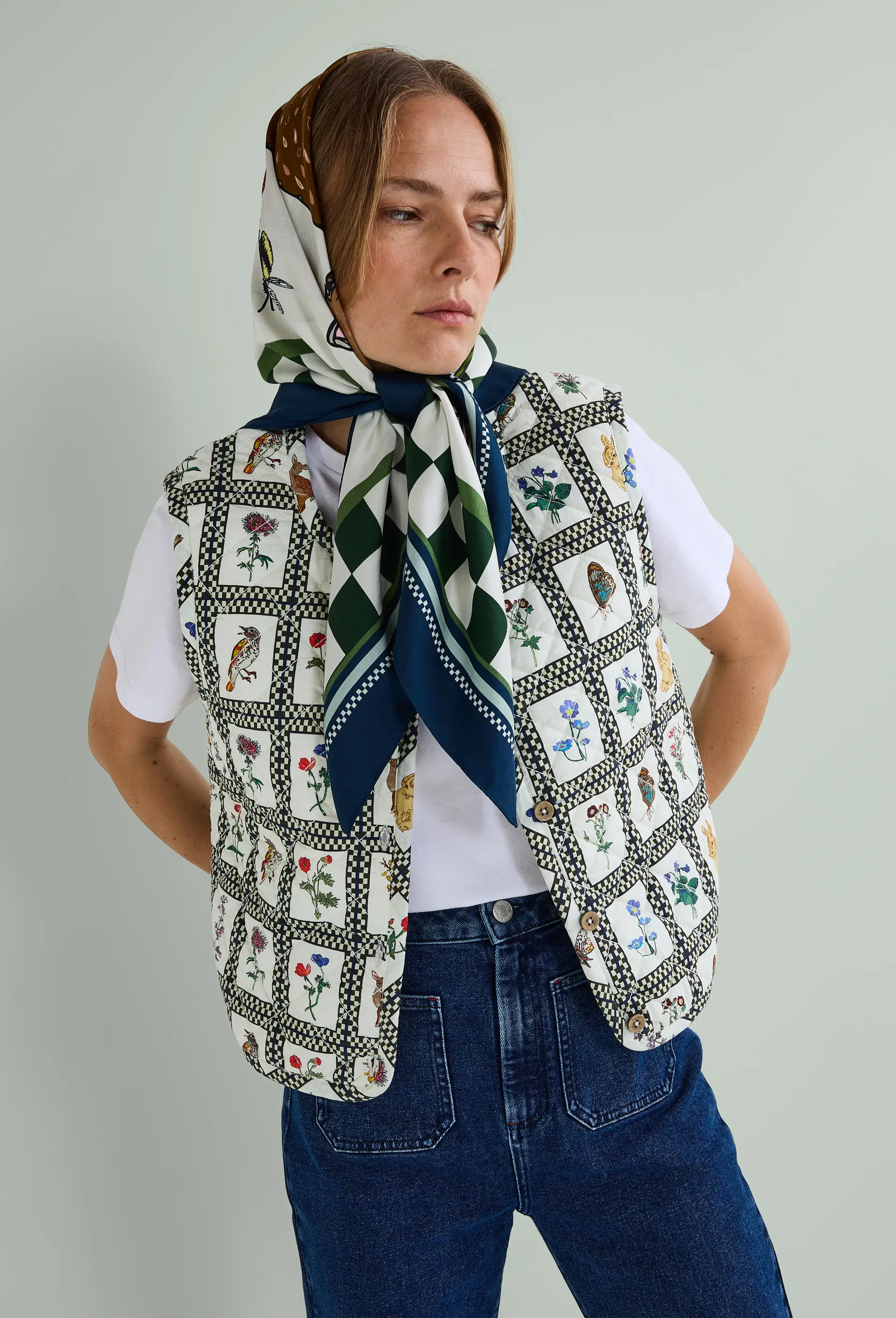 gilet sans manche vicki murdoch pour monoprix