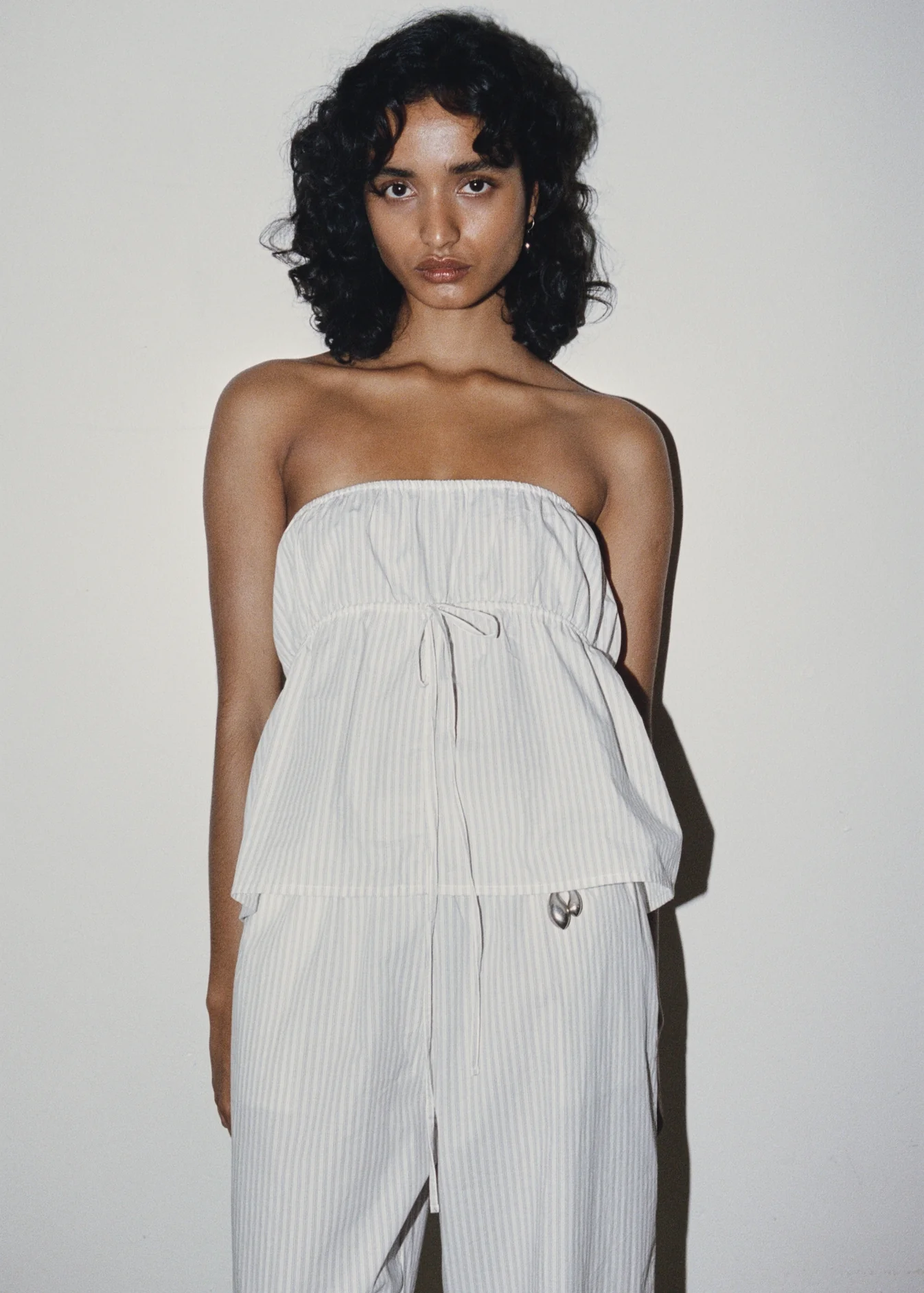 Strapless Coton Top