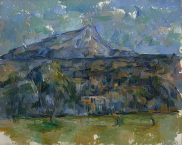 Toile La Montagne Saint-Victoire de Paul Cezanne