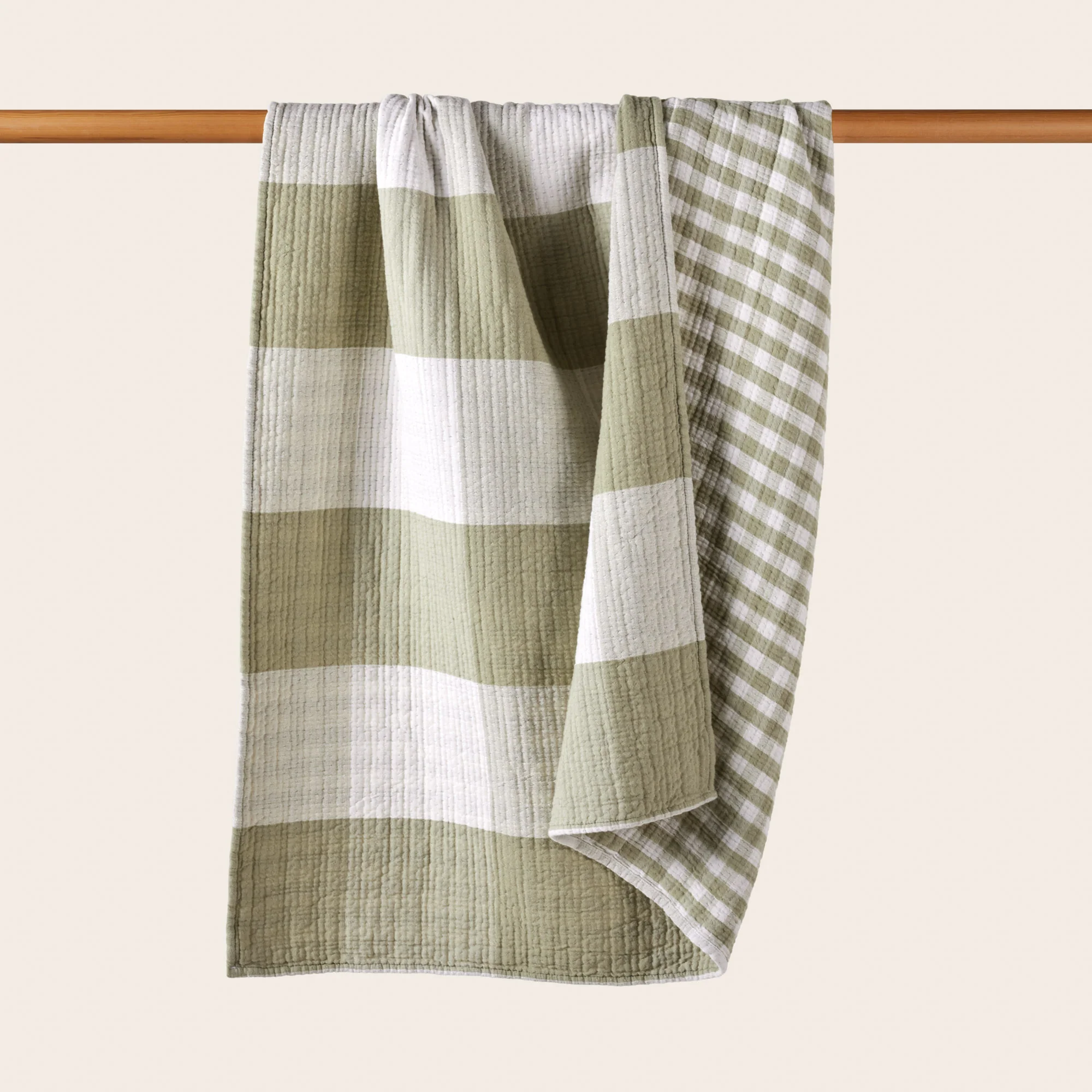 Plaid Jeanie vert olive Madura