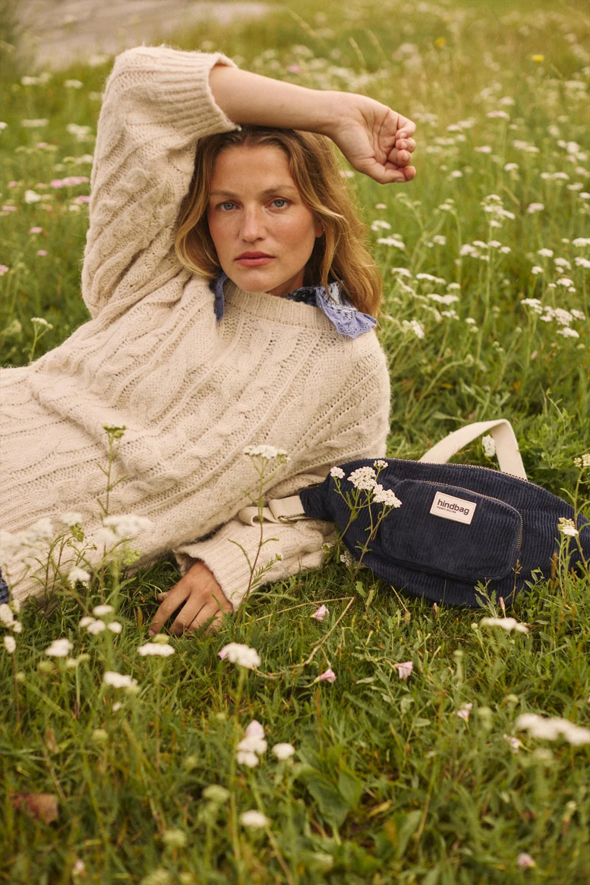 sac banane velours Hindbag