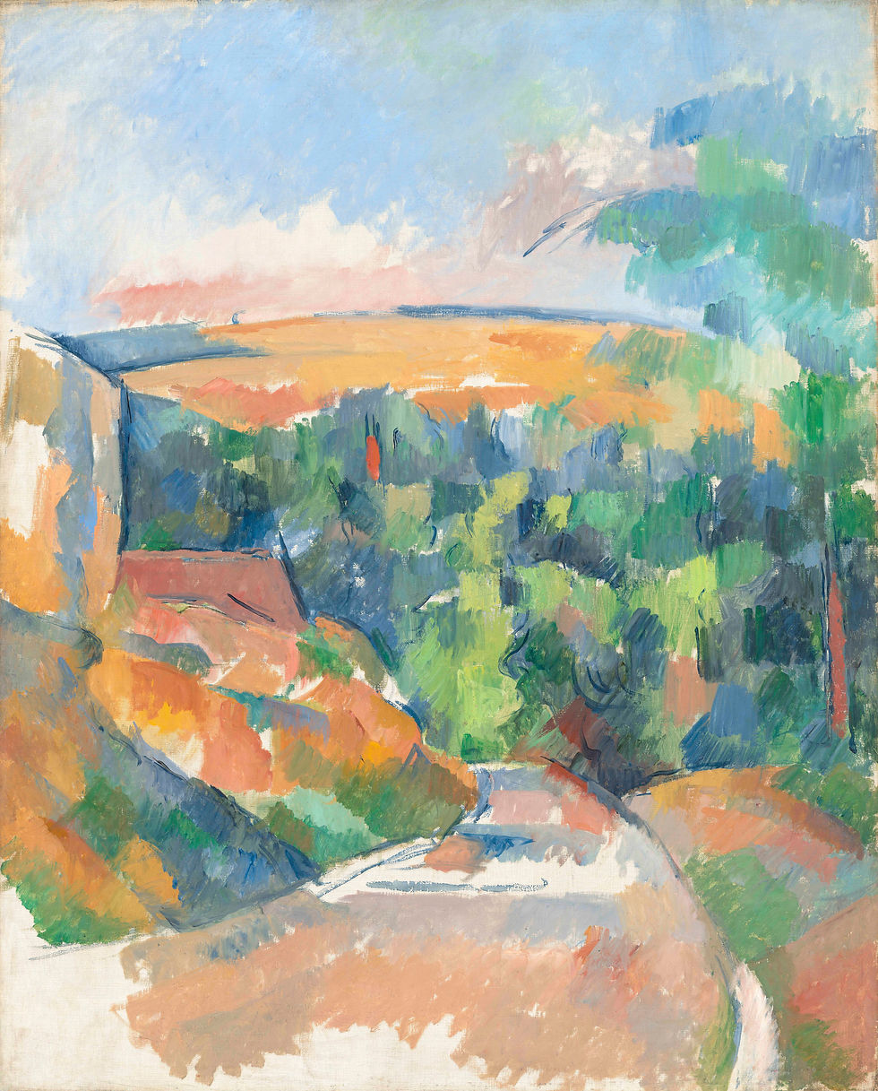 Tableau pastel de Cézanne