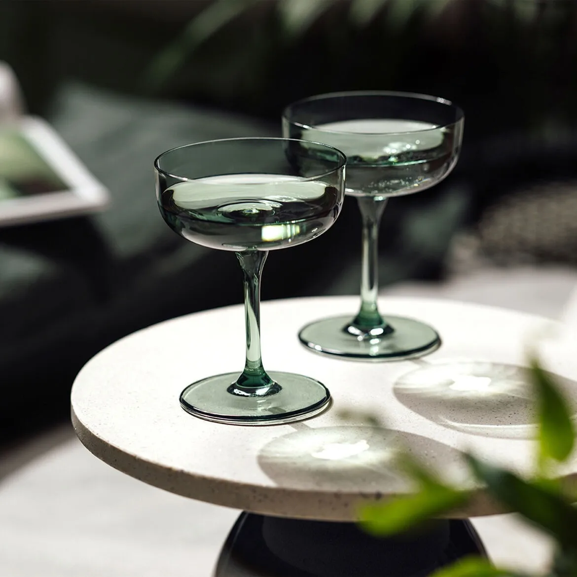 coupes vertes Villeroy & Boch