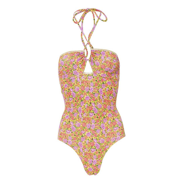 maillot de bain 1 pièce à fleurs la nouvelle