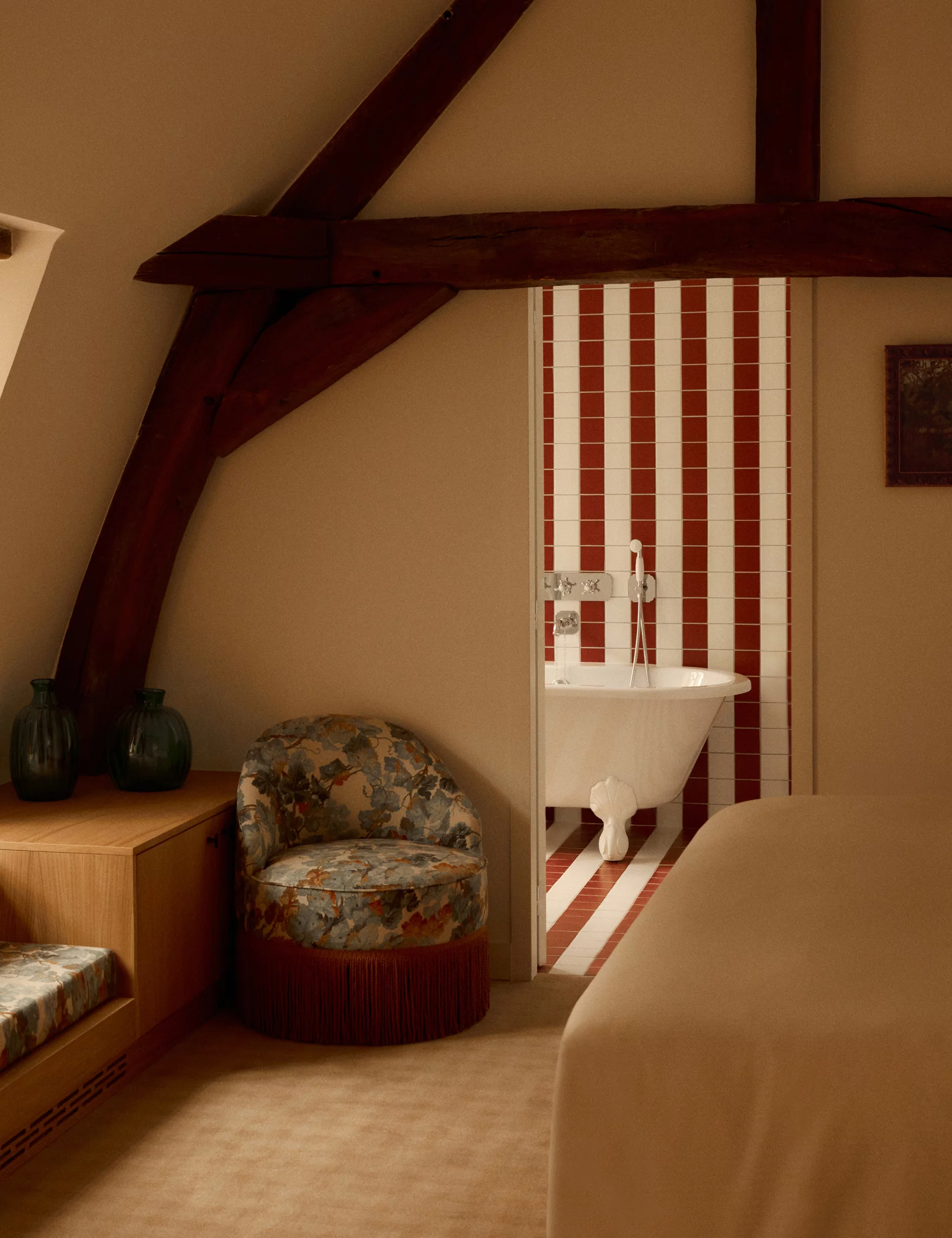 salle-de-bain de l'hôtel Bellevigne