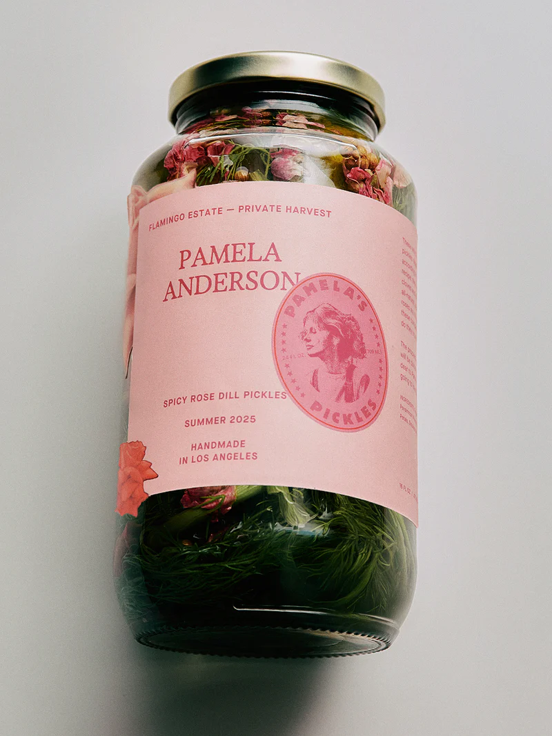 les cornichons à la rose de pamela anderson