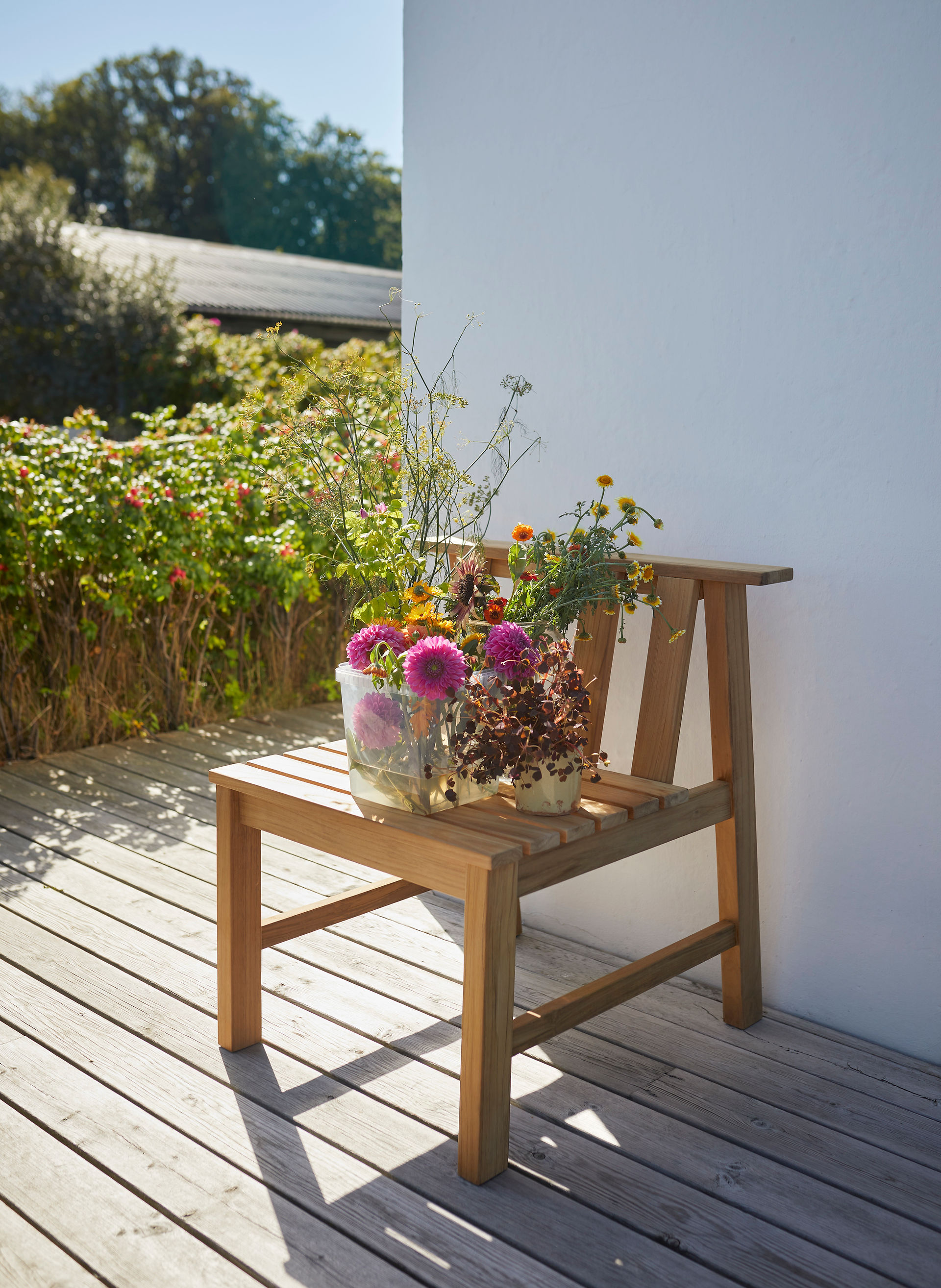 Plank garden armchair by Skagerak