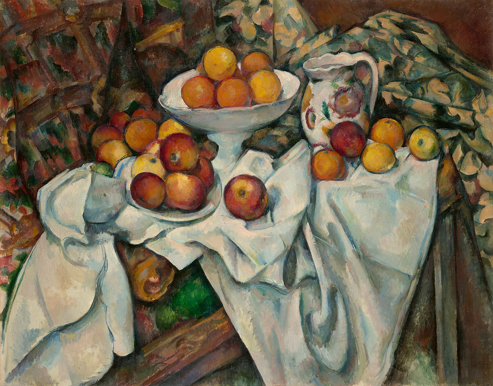 Tableau Pommes et oranges de Paul Cézanne