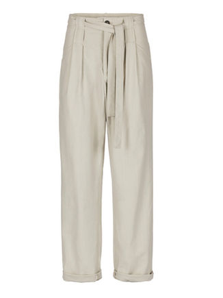 pantalon en coton beige Humanoid