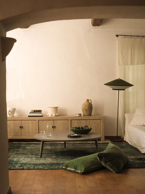chambre verte de La Grande Maison des Campaux