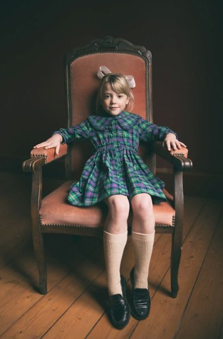 robe ecossaisse ophelia morley for kids