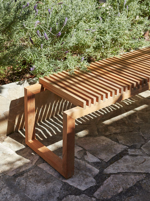 banc de jardin Cutter par Skagerak