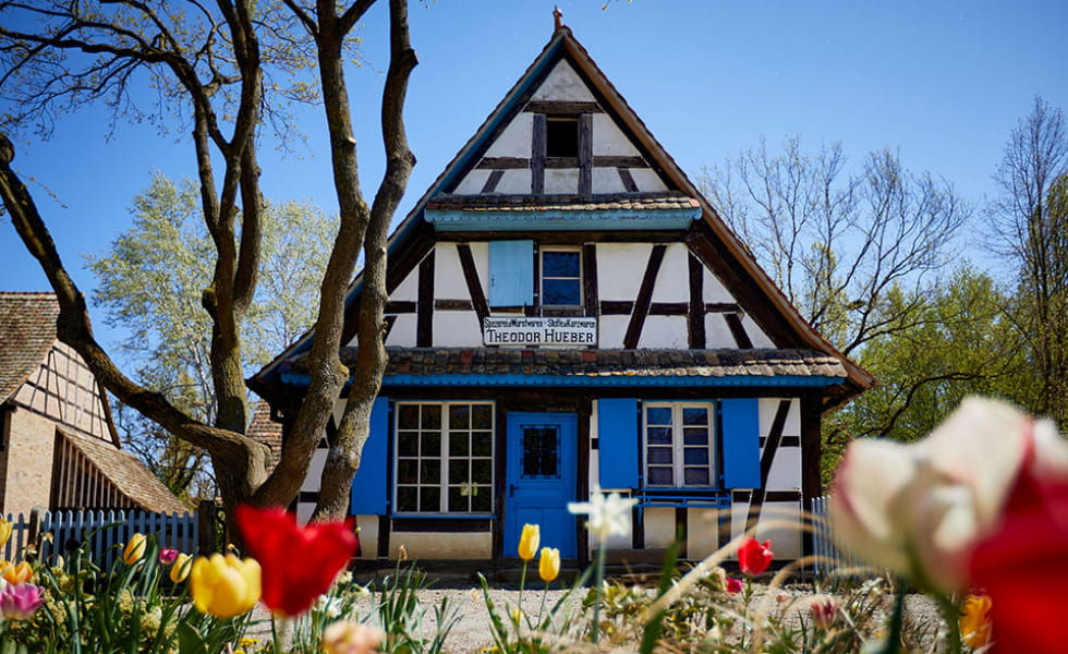 habitat rural à l'écomusée d'alsace