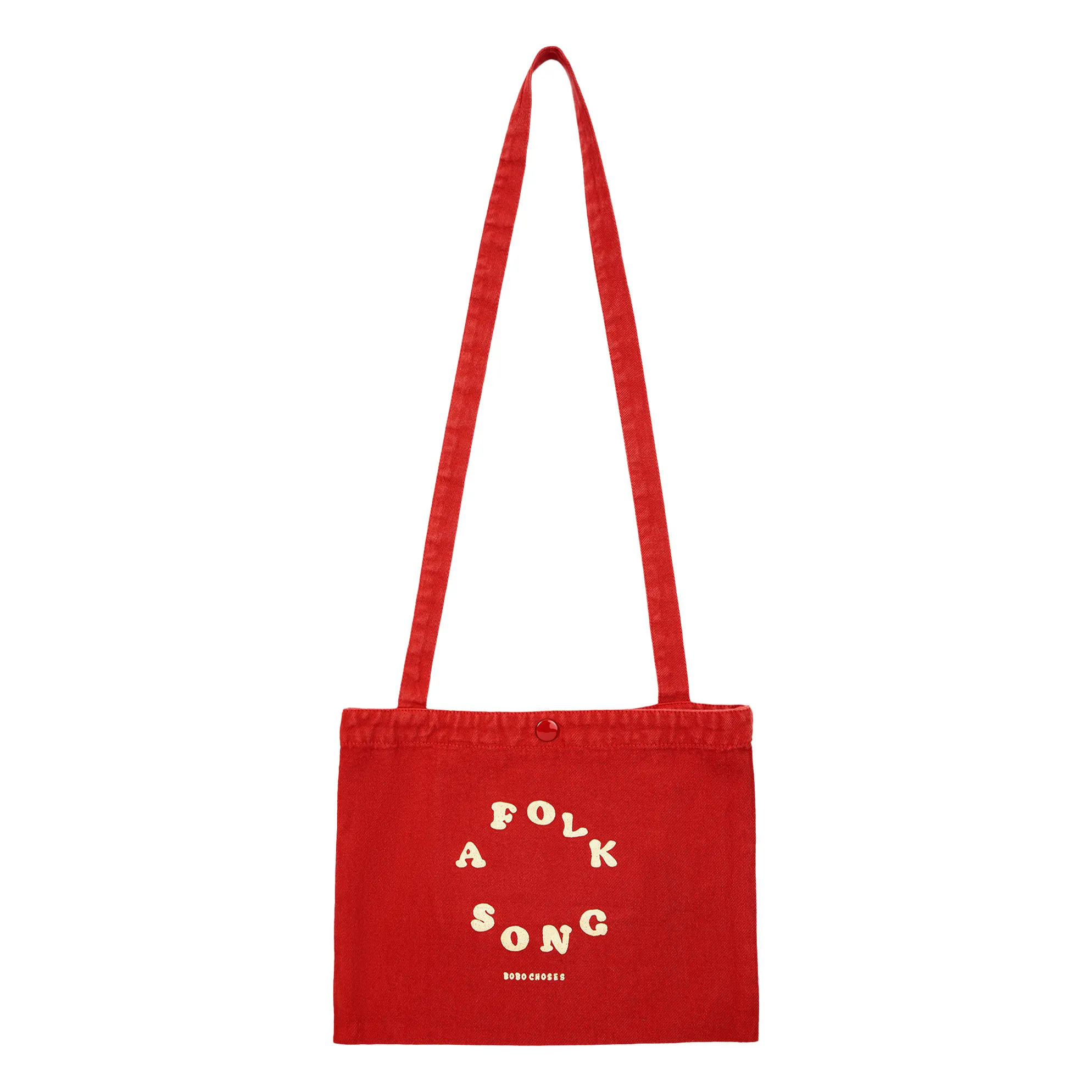 Sac en toile rouge bobo choses