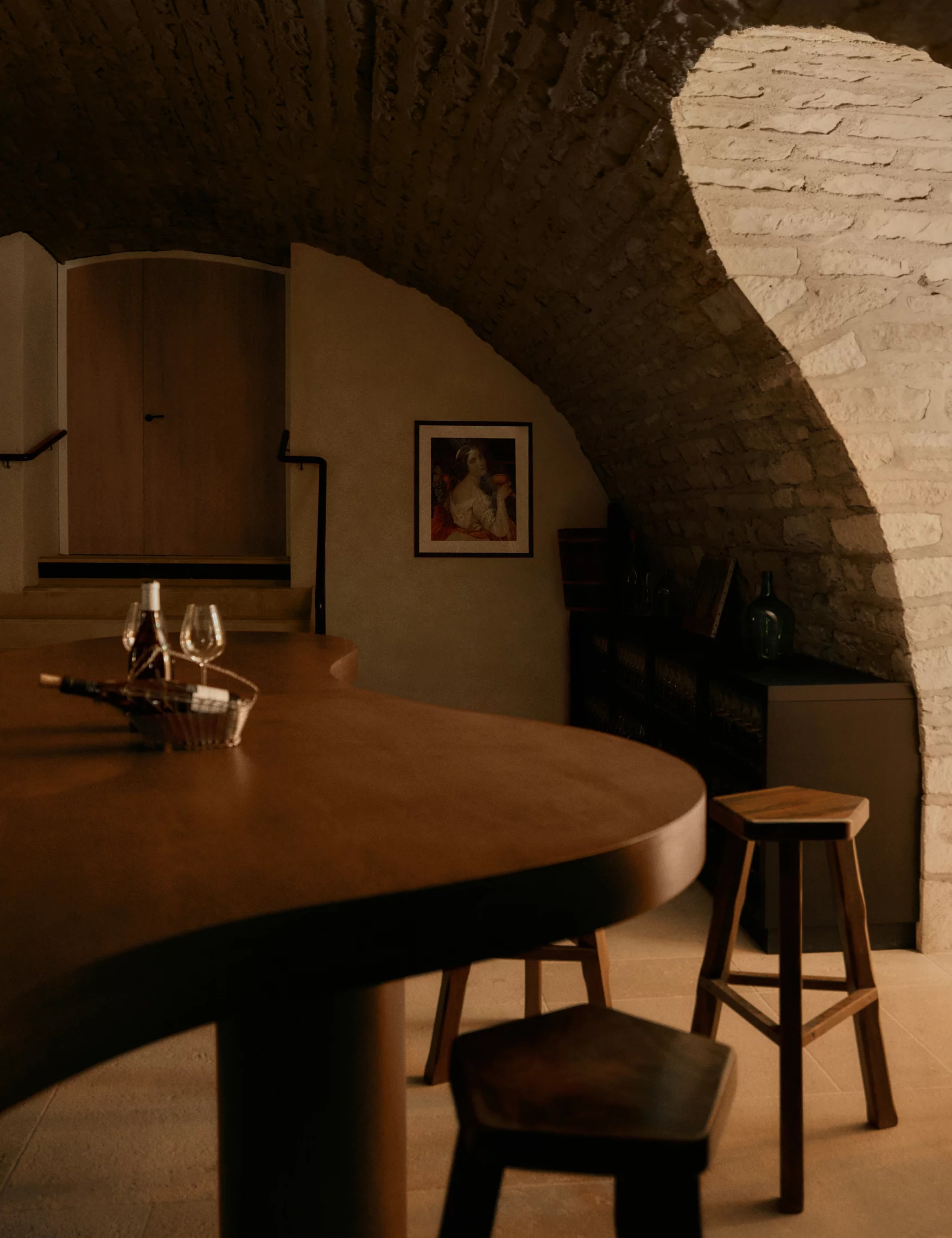 caves de l'hôtel Bellevigne