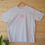 Thumbnail: Positive Affirmation Screen-Printed White Graphic Tee - Relaxed Fi