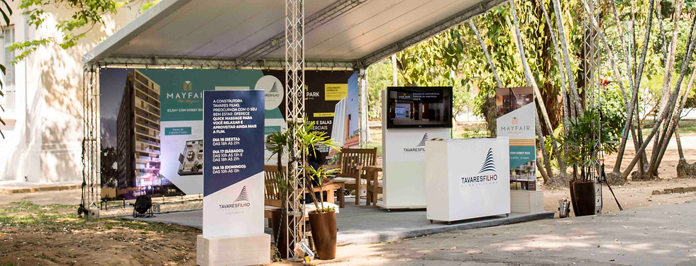 Criação do Stand na FLIM 2016