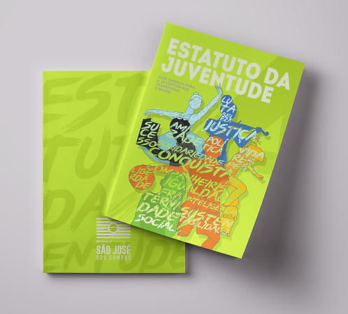 Capa e ID do Estatuto da Juventude