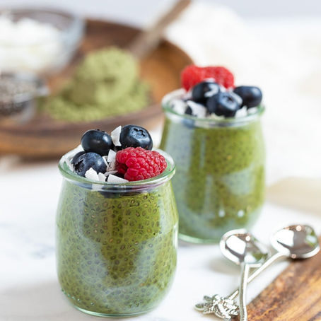 Aila’s Chia Seed Pudding + Spirulina - Perfect for babies and for a sweet tooth! (Nutrient Dense + Fungus Protocol Approved)