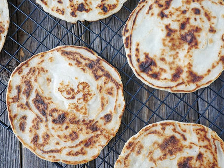 5 Ingredient Coconut Flour Naan (Fungus Protocol Approved + GF)
