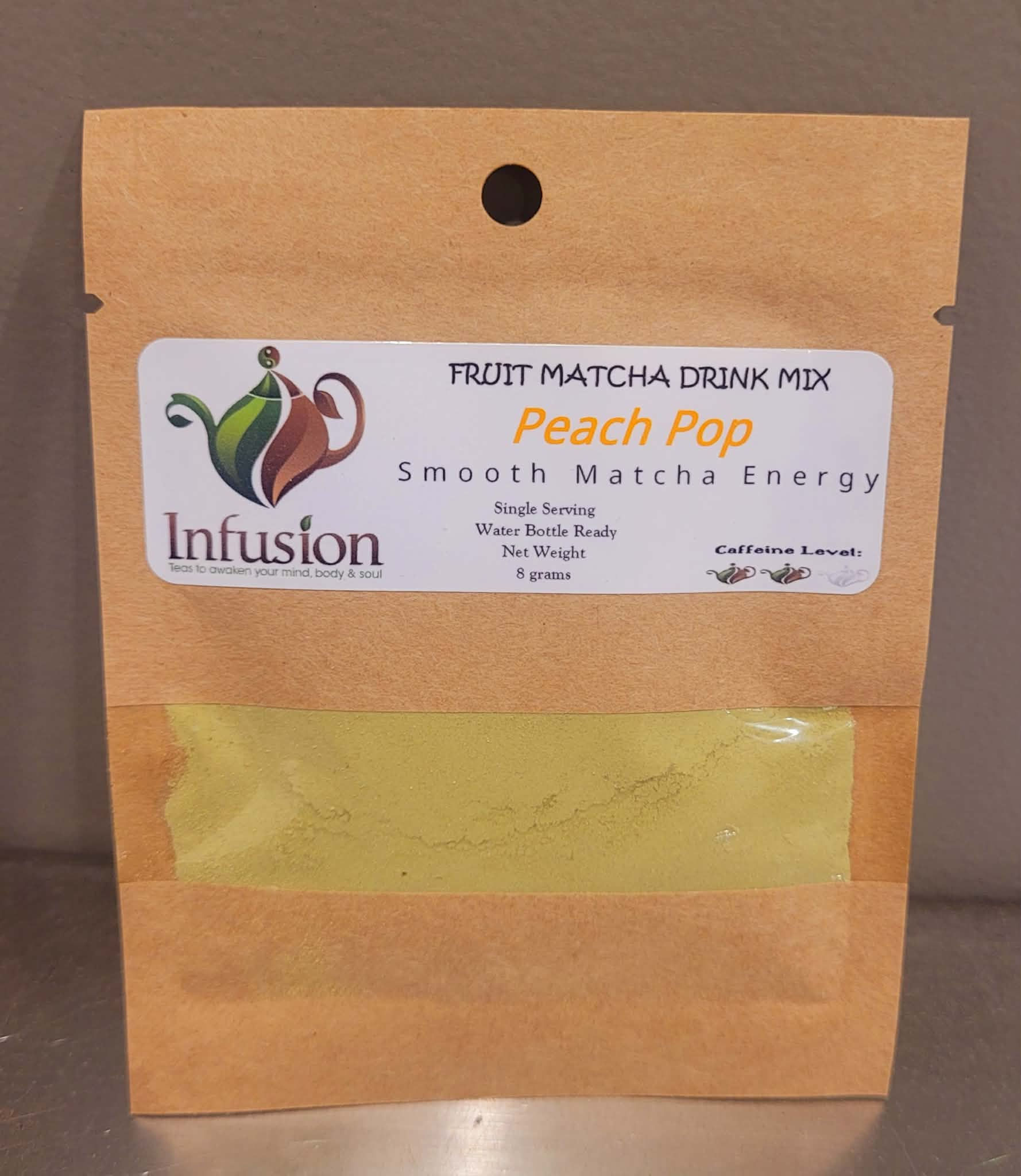 Peach Pop Matcha