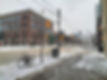 downtown Toronto intersection in the winter