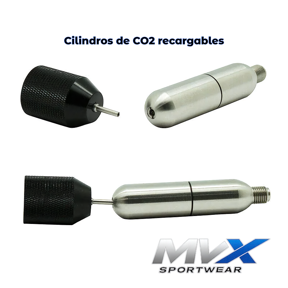 Miniatura: Mini cilindro de CO₂  RELLENABLE